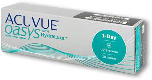 1 Day Acuvue Oasys with HydraLuxe Daily Disposable Contact Lens- 30 lens pack ( Plus  Power)