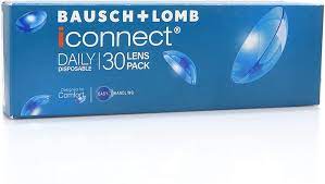 iconnect Daily Disposable Contact Lens By Bausch & Lomb-30 lens pack
