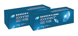 iconnect Daily Disposable Contact Lens By Bausch & Lomb-10 lens pack