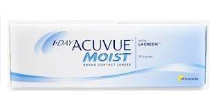 Minus power 1 Day Acuvue Moist by Johnson & Johnson Daily Disposable Contact Lens- 30 lens pack (Minus  Power)