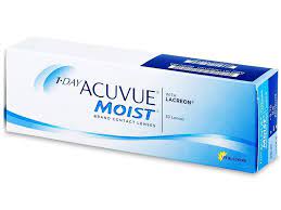 Minus power 1 Day Acuvue Moist by Johnson & Johnson Daily Disposable Contact Lens- 30 lens pack ( Minus Power )
