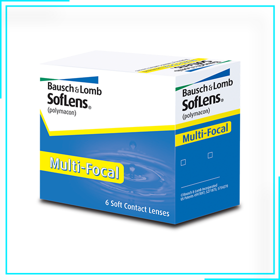 Soflens Multifocal for Presbyopia-Monthly Multifocal Lenses  -6 lens pack