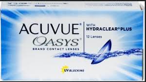 Acuvue Oasys with Hydraclear 2 week Disposable Lenses - 12 Lens Pack (Plus power)