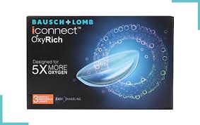 iconnect OxyRich Monthly Disposable Contact Lens By Bausch & Lomb -3 lens pack