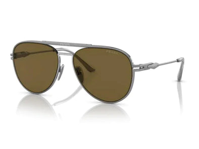 Prada SPR 54Z Metal Sunglass Unisex