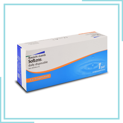 SofLens Daily Disposable Toric for Astigmatism By Bausch & Lomb-30 lens pack