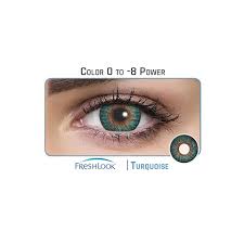 FRESHLOOK COLORBLENDS Monthly Disposable (TURQUOISE) Color Contact Lenses-2 Lens pack BY ALCON